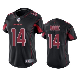 Women's Arizona Cardinals Rondale Moore Black Color Rush Limited Jersey