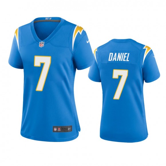 Women's Los Angeles Chargers Chase Daniel Powder Blue Game Jersey