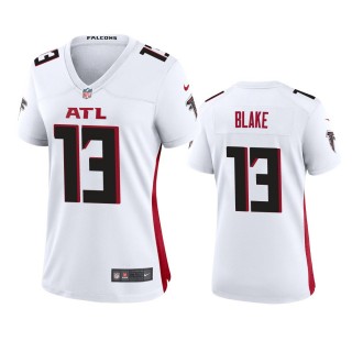 Women's Atlanta Falcons Christian Blake White Game Jersey