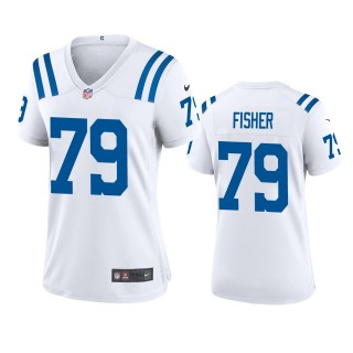 Women's Indianapolis Colts Eric Fisher White Game Jersey