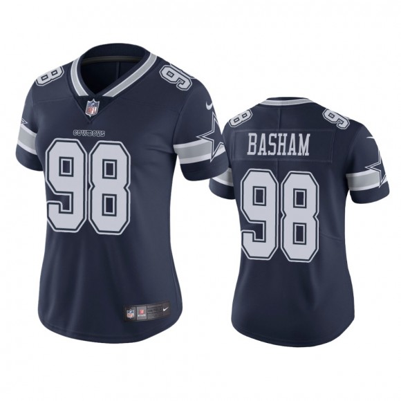 Dallas Cowboys Tarell Basham Navy Vapor Limited Jersey