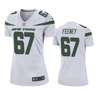 Women's New York Jets Dan Feeney White Game Jersey