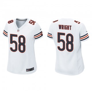 Women's Darnell Wright White 2023 NFL Draft Game Jersey