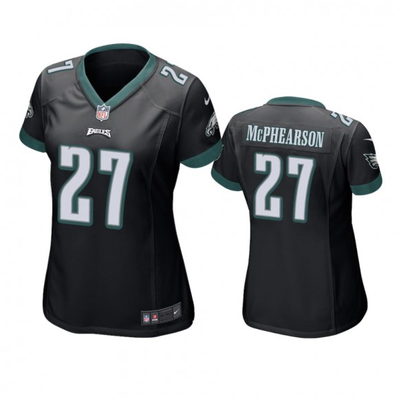 Women's Philadelphia Eagles Zech McPhearson Black Game Jersey