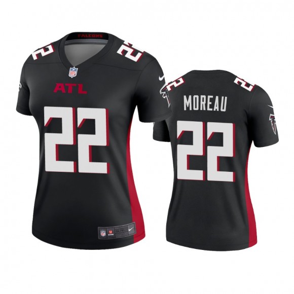 Atlanta Falcons Fabian Moreau Black Legend Jersey - Women's