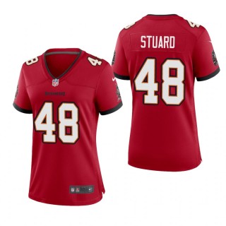 Women's Tampa Bay Buccaneers Grant Stuard Red Game Jersey