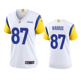 Women's Los Angeles Rams Jacob Harris White Alternate Game Jersey