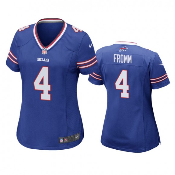 Women's Buffalo Bills Jake Fromm Royal Game Jersey