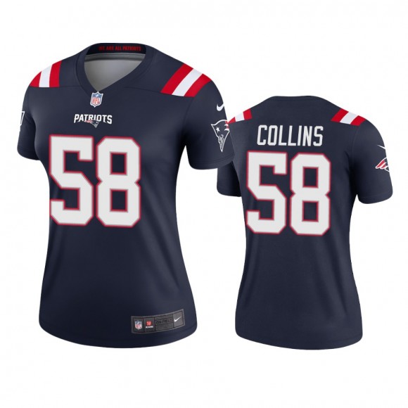 Women's Patriots Jamie Collins Navy Legend Jersey