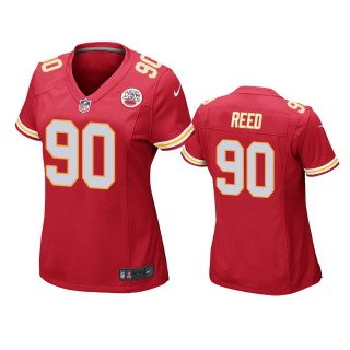 Women's Kansas City Chiefs Jarran Reed Red Game Jersey