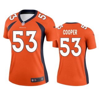 Denver Broncos Jonathon Cooper Orange Legend Jersey - Women's