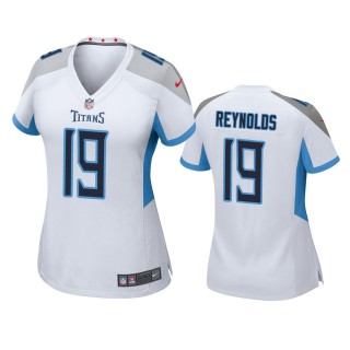 Women's Tennessee Titans Josh Reynolds White Game Jersey