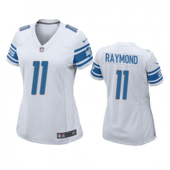 Women's Detroit Lions Kalif Raymond White Game Jersey