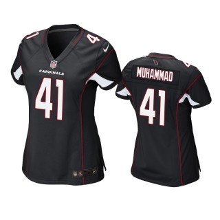 Women's Arizona Cardinals Khalfani Muhammad Black Game Jersey