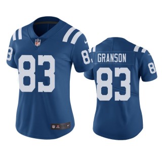 Women's Indianapolis Colts Kylen Granson Royal Color Rush Limited Jersey