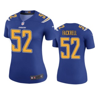 Los Angeles Chargers Kyler Fackrell Royal Color Rush Legend Jersey - Women's