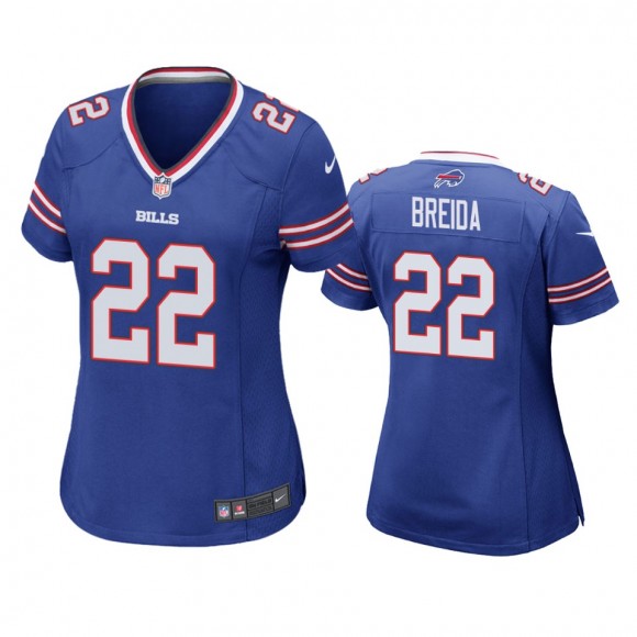 Women's Buffalo Bills Matt Breida Royal Game Jersey