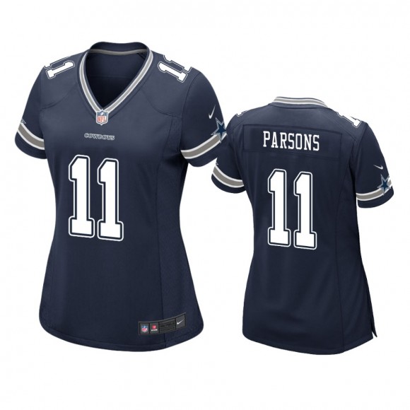 Women's Dallas Cowboys Micah Parsons Navy Game Jersey