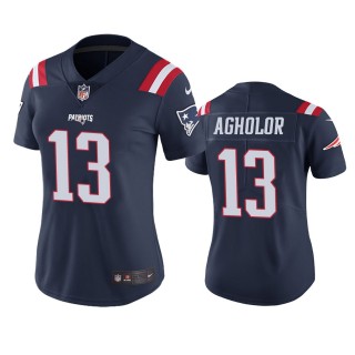 Women's New England Patriots Nelson Agholor Navy Color Rush Limited Jersey