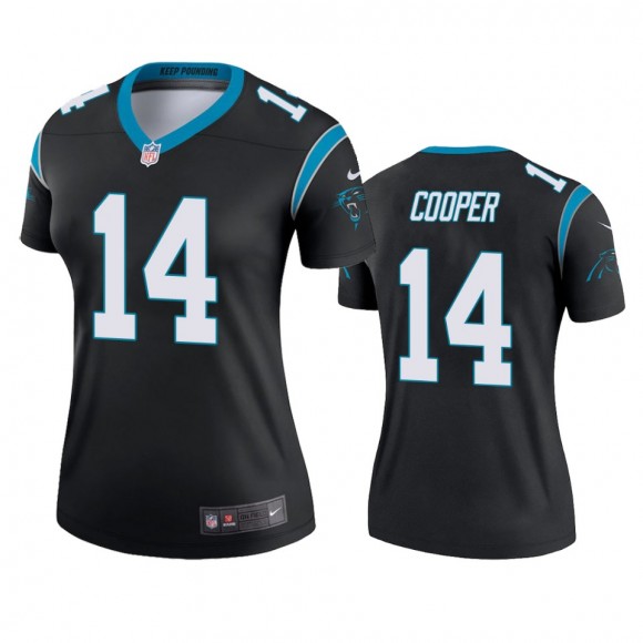 Carolina Panthers Pharoh Cooper Black Legend Jersey - Women's