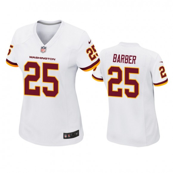 Women's Washington Football Team Peyton Barber White Game Jersey