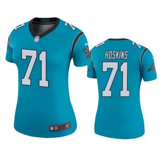 Carolina Panthers Phil Hoskins Blue Color Rush Legend Jersey - Women's