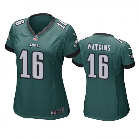 Women's Philadelphia Eagles Quez Watkins Green Game Jersey