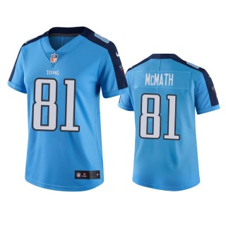 Tennessee Titans Racey McMath Light Blue Vapor Limited Jersey