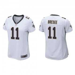 Women's Bryan Bresee White 2023 NFL Draft Game Jersey