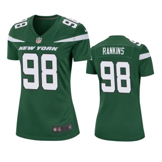 Women's New York Jets Sheldon Rankins Green Game Jersey