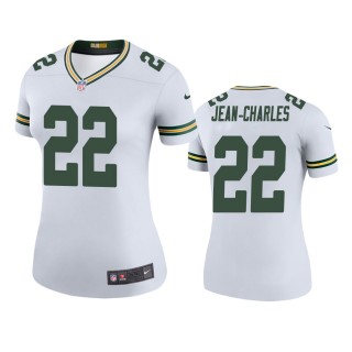Green Bay Packers Shemar Jean-Charles White Color Rush Legend Jersey - Women's