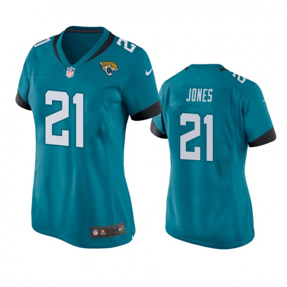 Women's Jacksonville Jaguars Sidney Jones Teal Game Jersey