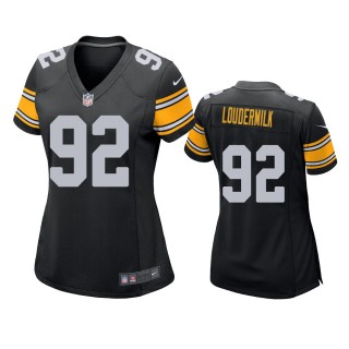 Women's Pittsburgh Steelers Isaiahh Loudermilk Black Game Jersey