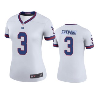 New York Giants Sterling Shepard White Color Rush Legend Jersey - Women's