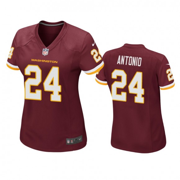 Women's Washington Football Team Team Antonio Burgundy Game Jersey