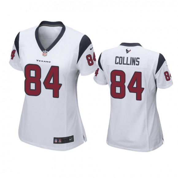 Women's Houston Texans Nico Collins White Game Jersey