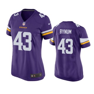 Women's Minnesota Vikings Camryn Bynum Purple Game Jersey