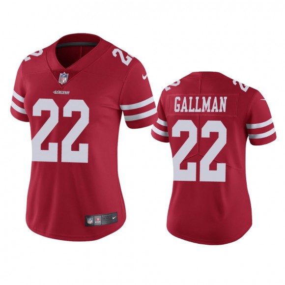 San Francisco 49ers Wayne Gallman Scarlet Vapor Limited Jersey