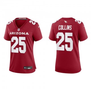 Women's Zaven Collins Cardinal Game Jersey