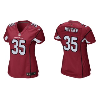 Women's Cardinals Christian Matthew Cardinal Game Jersey