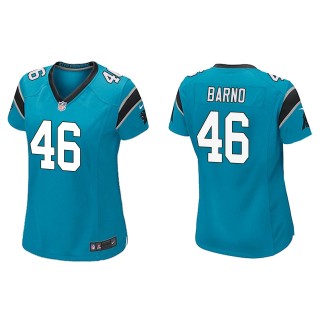 Women's Panthers Amare Barno Blue Game Jersey