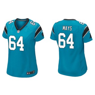 Women's Panthers Cade Mays Blue Game Jersey