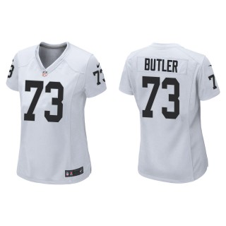 Women's Raiders Matthew Butler White Game Jersey