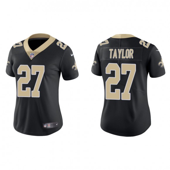 Women's Saints Alontae Taylor Black Vapor Limited Jersey