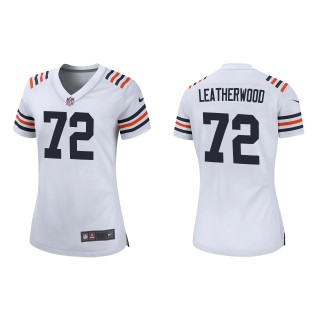 Women's Chicago Bears Alex Leatherwood White Classic Game Jersey