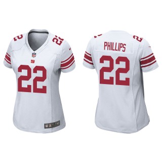 Women's Giants Andru Phillips White Game Jersey