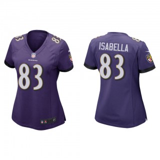 Women's Andy Isabella Purple Game Jersey