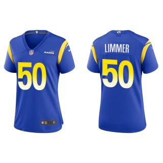 Women's Rams Beaux Limmer Royal Game Jersey