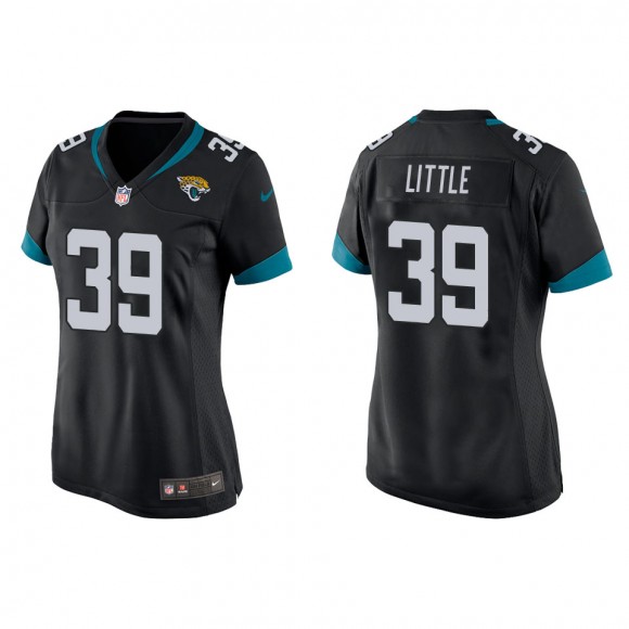 Women's Jaguars Cam Little Black Game Jersey