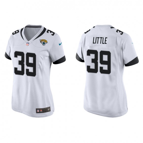 Women's Jaguars Cam Little White Game Jersey